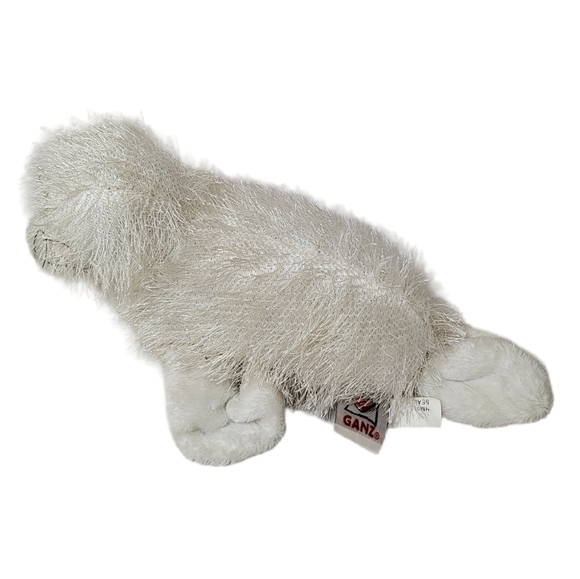 GANZ WEBKINZ RETIRED WHITE SEAL Stuffed Animal, Plush - Picture 4 of 4
